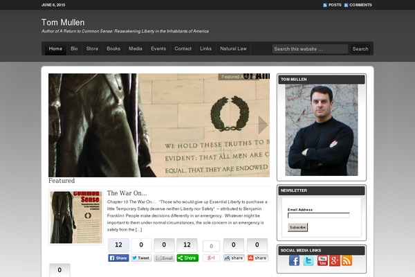 Streamline theme site design template sample