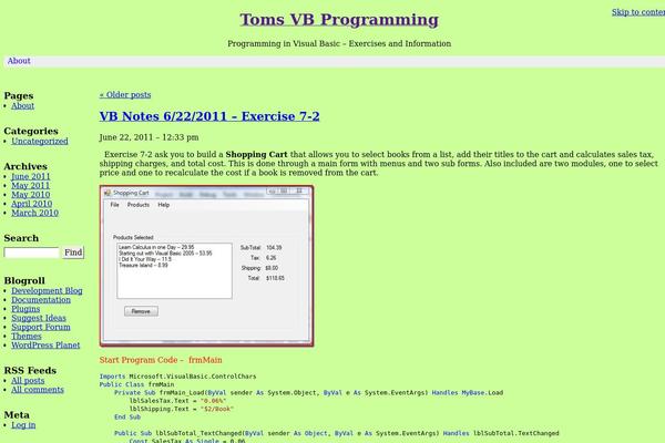 Sandbox theme site design template sample
