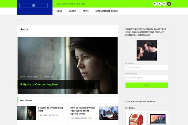 Site using Column Posts plugin