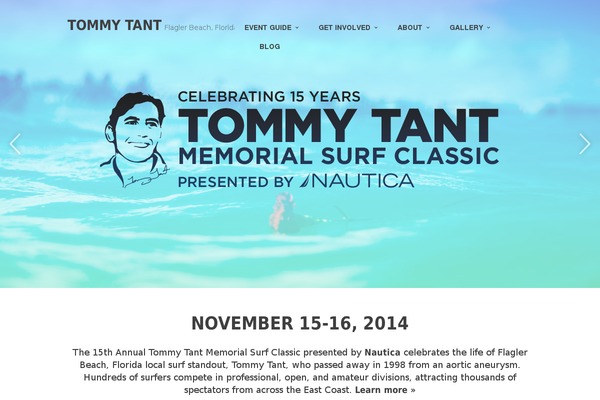 Blaine theme site design template sample