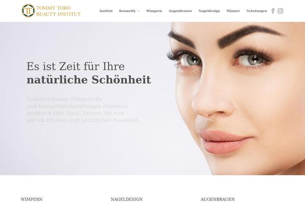 Jevelin theme site design template sample