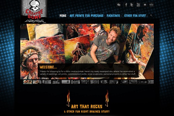 Prestige theme site design template sample