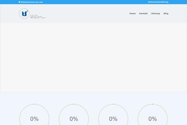 Divi theme site design template sample
