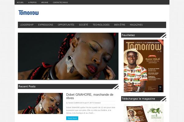 HitMag theme site design template sample