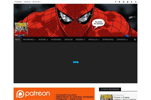Site using Sangar-slider plugin