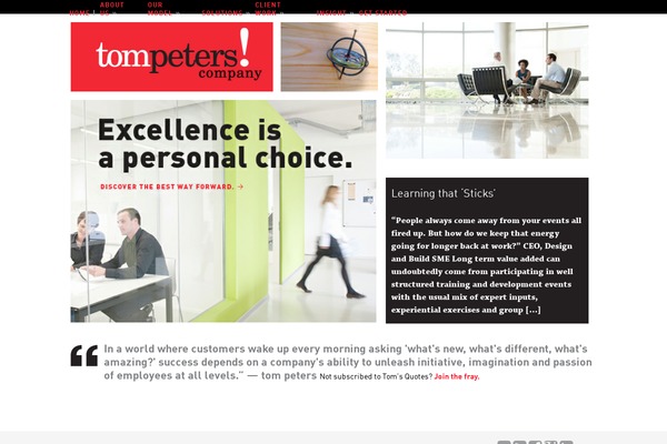 tompeters.co.uk site used Tompeters