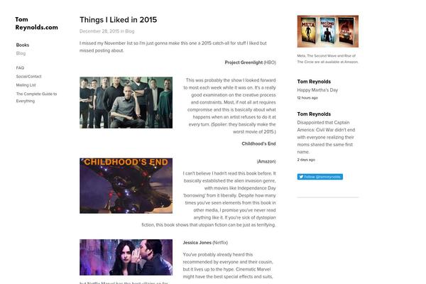Argent theme site design template sample
