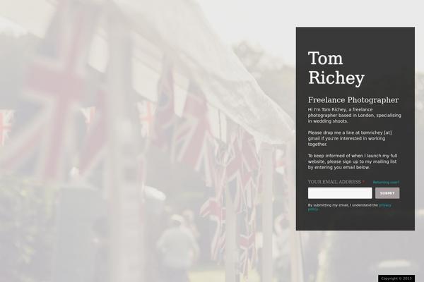 Launch Effect theme site design template sample