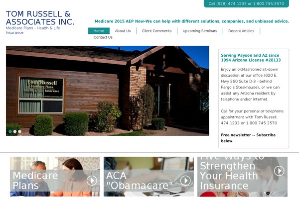 tomrussellinsurance.com site used Bradley