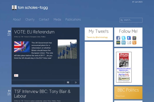 tomscholesfogg.co.uk site used SubWay