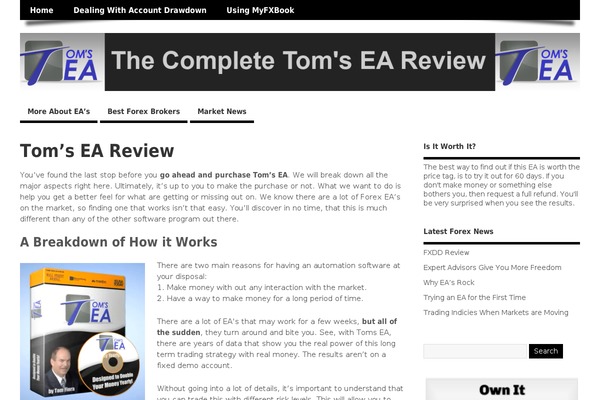 MesoColumn theme site design template sample