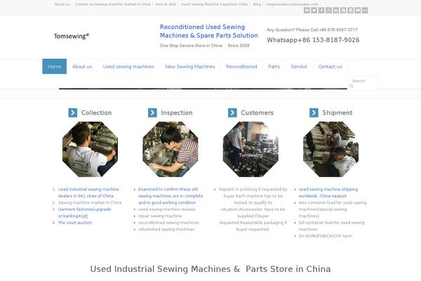 tomsewing.com site used RT-Theme 18