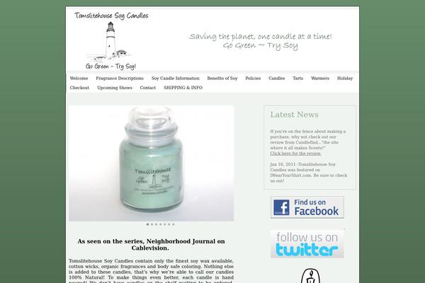 tomslitehouse.com site used Thematic