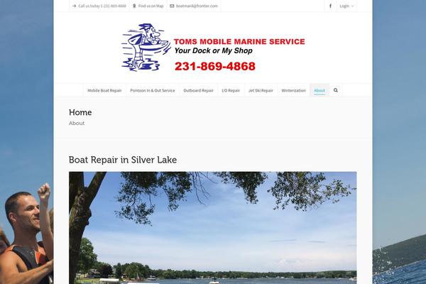 Highend theme site design template sample