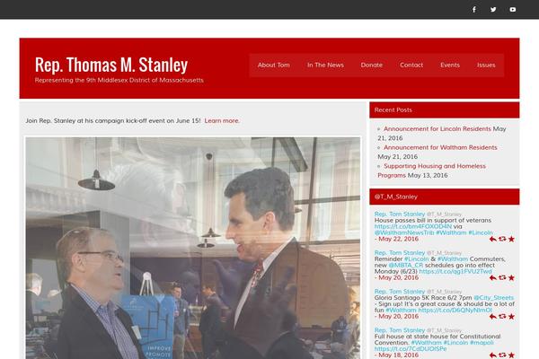 Leeway theme site design template sample