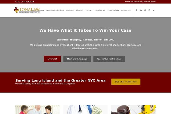 Enfold theme site design template sample