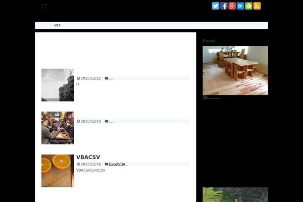 Cocoon-master theme site design template sample