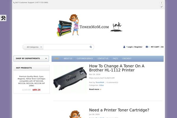 Site using Social Media Widget plugin