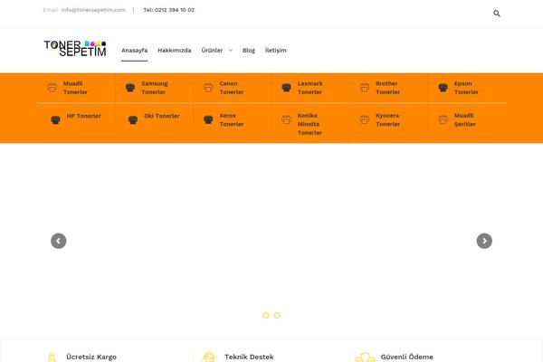 Sinrato theme site design template sample