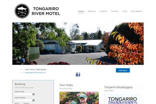 The-core-child theme site design template sample