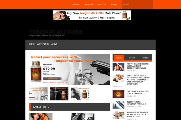 Kent theme site design template sample