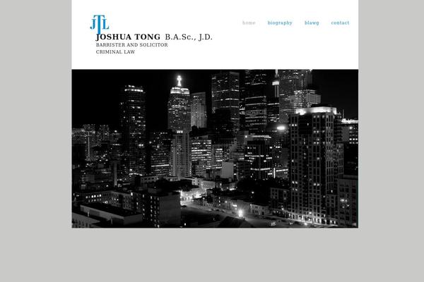 Skeleton theme site design template sample