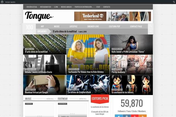NewsCore theme site design template sample