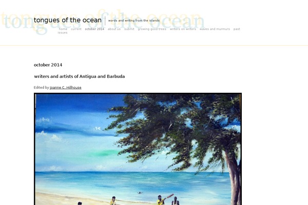Hemingway theme site design template sample