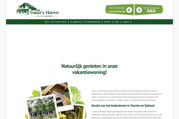 Elise theme site design template sample