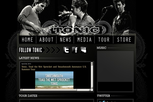 Site using GigPress plugin