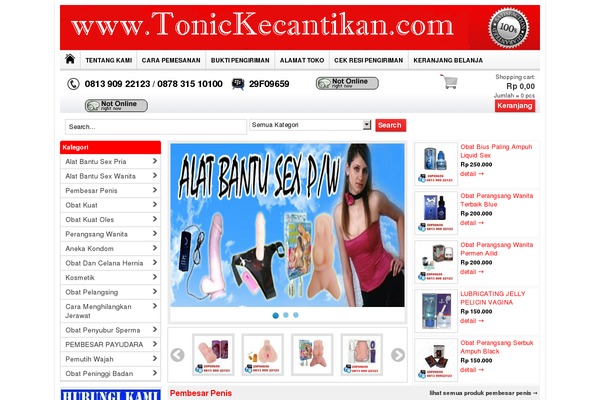 WP-Grosir theme site design template sample