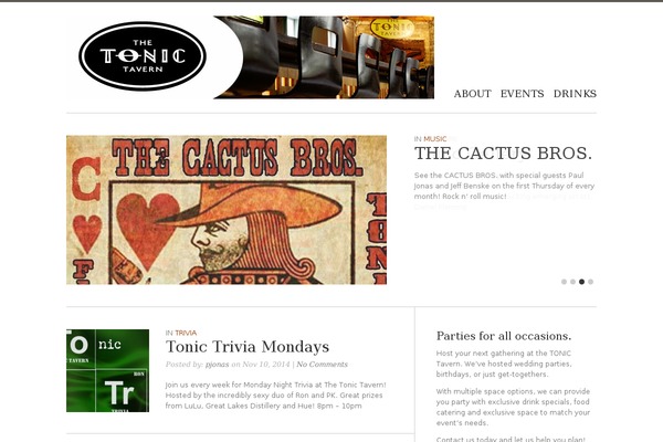 Pure theme site design template sample