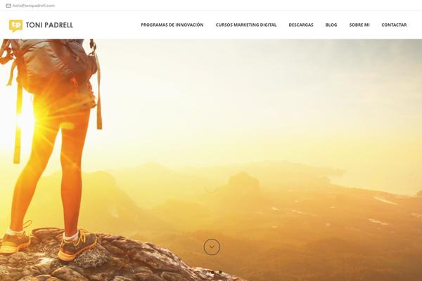 Jupiter theme site design template sample