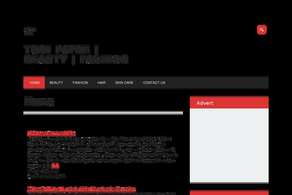 The Newswire theme site design template sample
