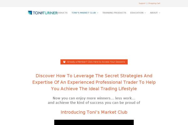Total Child theme site design template sample