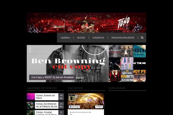 Yuki theme site design template sample