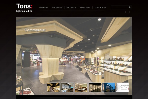 tonslight.com site used Theme1757