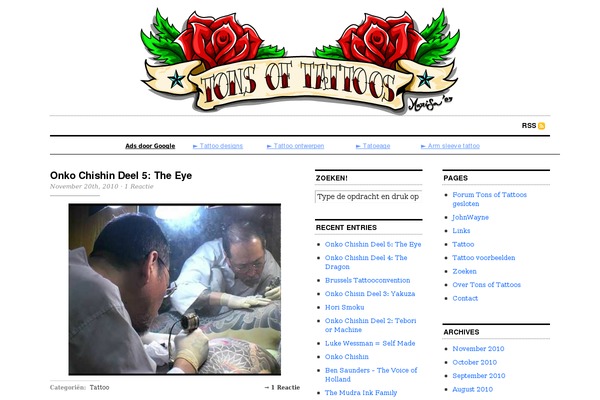 tonsoftattoos.com site used Cutline-3c-100