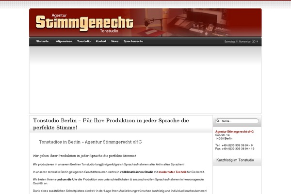 tonstudio-stimmgerecht.de site used Rt_mynxx_wp