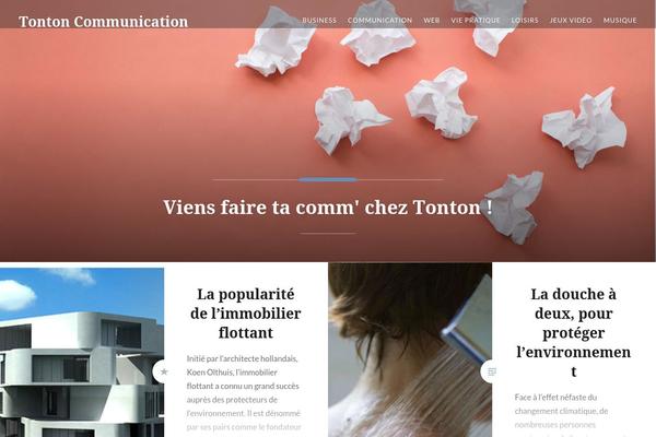 Gazette theme site design template sample