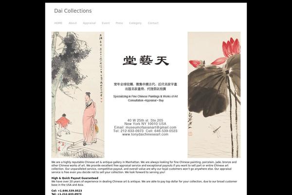 WPFolio theme site design template sample