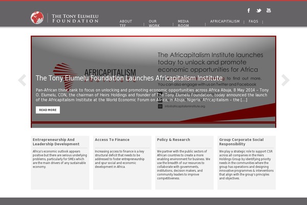 WP Geo website example screenshot