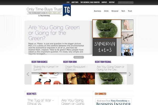 DelicateNews theme site design template sample
