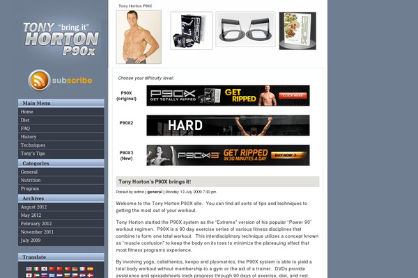 Site using Global-translator-pro plugin