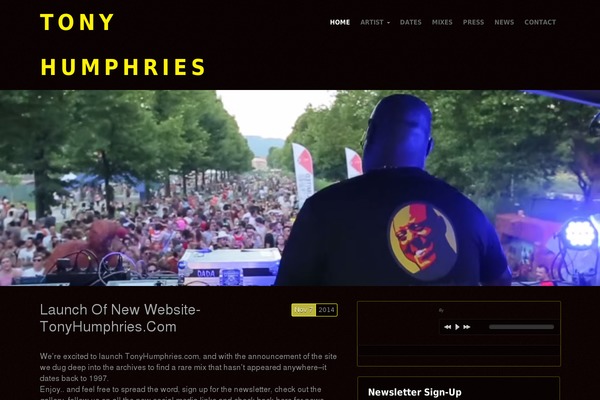 Music theme site design template sample