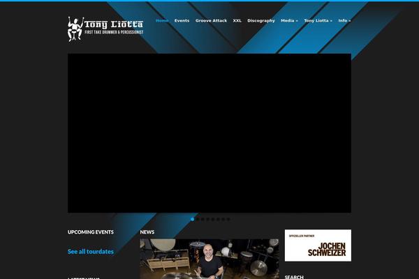 tonyliotta.com site used Wp_muzak5-v3.2.1