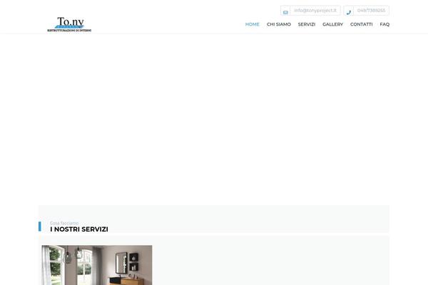 Industrial theme site design template sample