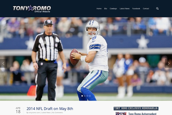 Salient theme site design template sample