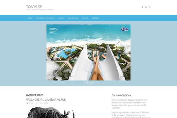 tonys.se site used Ultimate