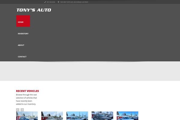 Automotive Car Dealership Business WordPress Theme theme site design template sample